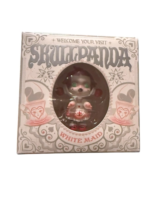 POP MART Other - POP MART Skullpanda White Maid Figure – NIB – Gothic Rare Collectible
